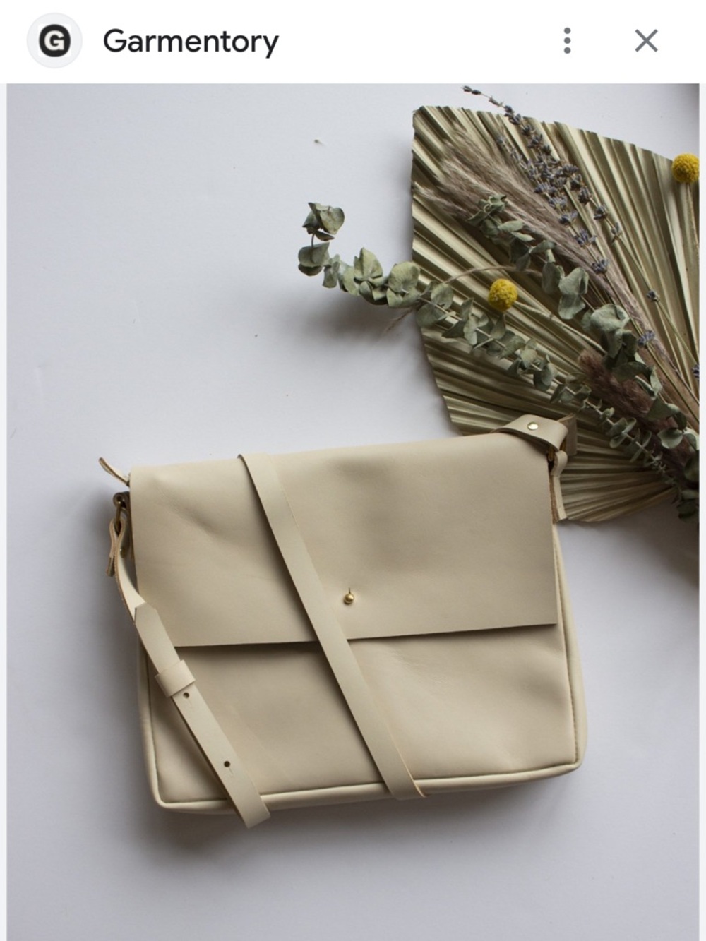 Esby Apparel Minimal Bone Crossbody Shoulder Bag